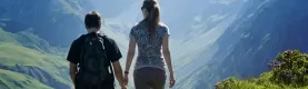 Wandern in Medergen (Foto Arosa Tourismus)